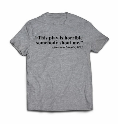 This Play Is Terrible Tshirt