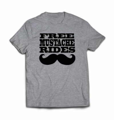 free-mustache-rides-tshirt
