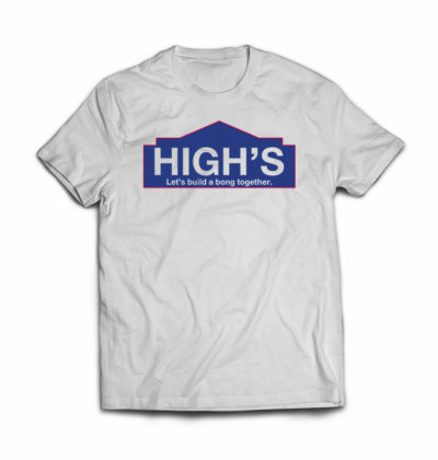 highs-lets-build-a-bong-together-funny-feature shirt