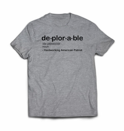 Deplorable Definition T-shirt