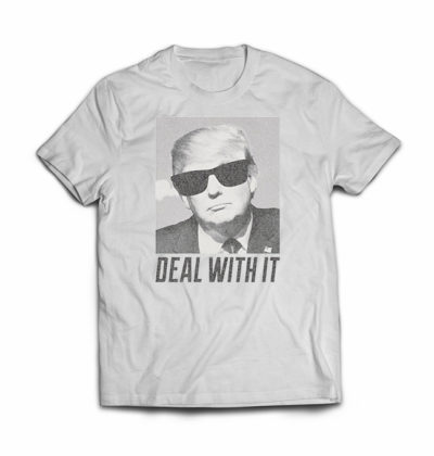 Trump Deal With It T-shirt